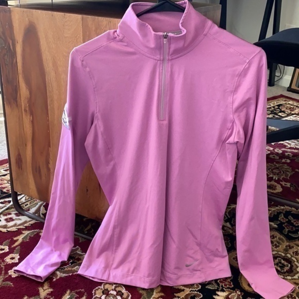 Lavender Pink Nike Half Zip